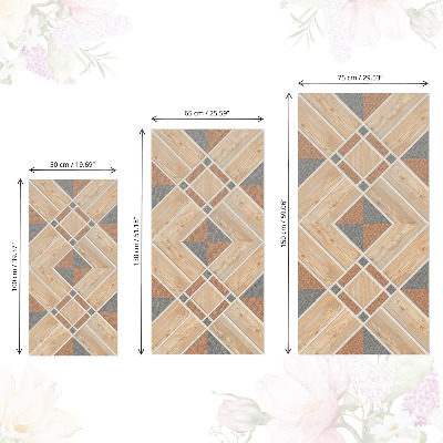Folia do mebli Mozaika drewna