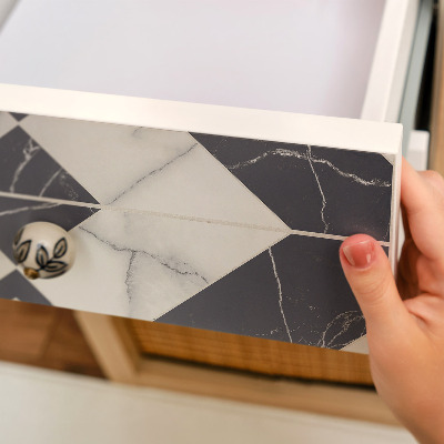 Nalepka na meble Geometryczna elegancja