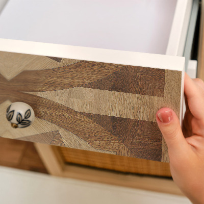 Folia do oklejania mebli Drewniane koła