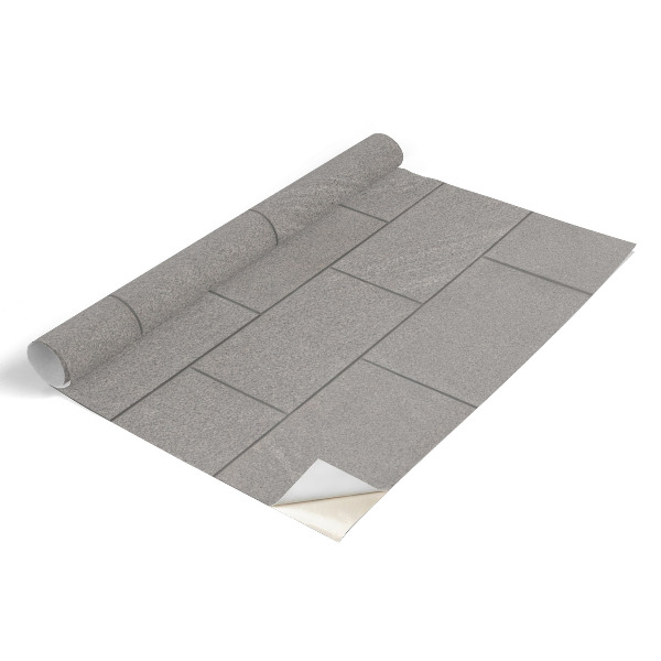 Folia samoprzylepna na meble Szare pustaki