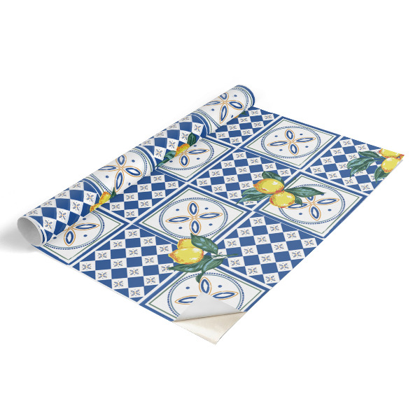 Folia do oklejania mebli Cytrynowe wzory