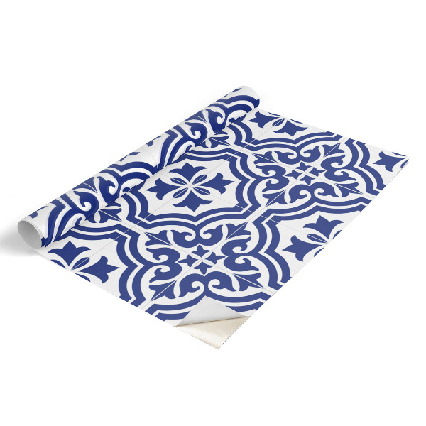 Folia do mebli Niebieski wzór