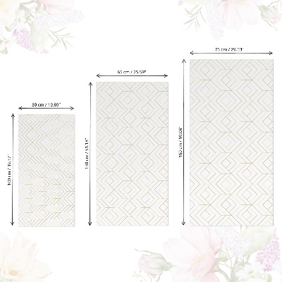 Nalepka na meble Geometryczny design