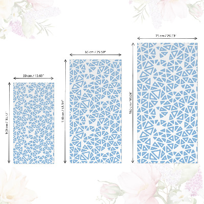 Folia do oklejania mebli Trójkątne kształty