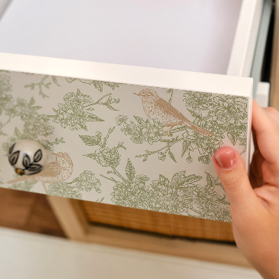 Folia meblowa Botaniczny wzór