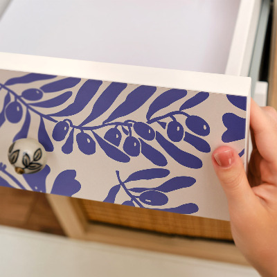 Folia do mebli Botaniczne wzory