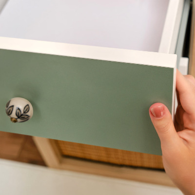 Nalepka na meble Zgaszona zieleń