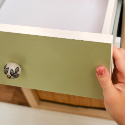 Folia do mebli Zielony vintage