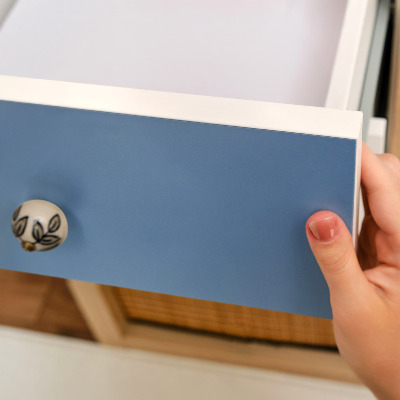 Folia do oklejania mebli Kolor niebieski