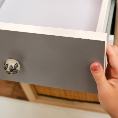 Nalepka na meble Ciemny szary