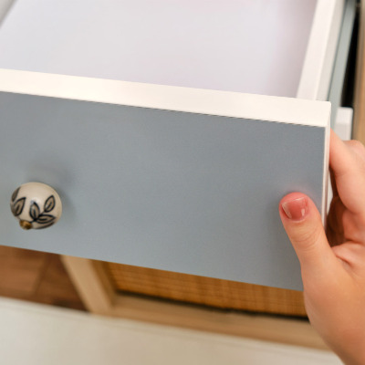 Folia samoprzylepna na meble Pastelowy błękit