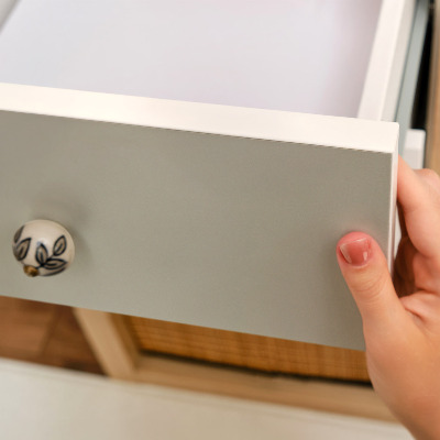 Nalepka na meble Neutralna szarość