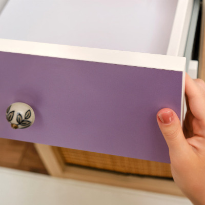 Folia do oklejania mebli Kolor fioletowy