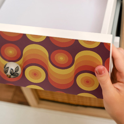 Folia samoprzylepna na meble Energia retro