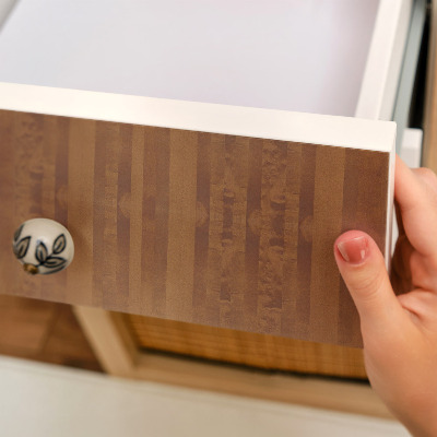 Folia do oklejania mebli Brązowa tekstura