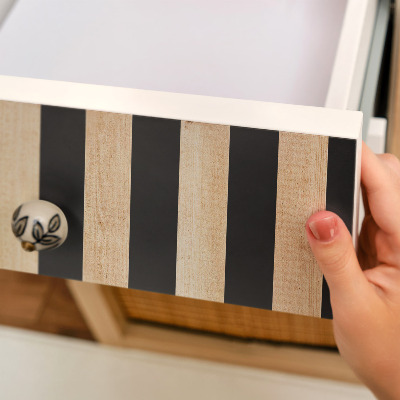 Folia do oklejania mebli Lamele z drewna