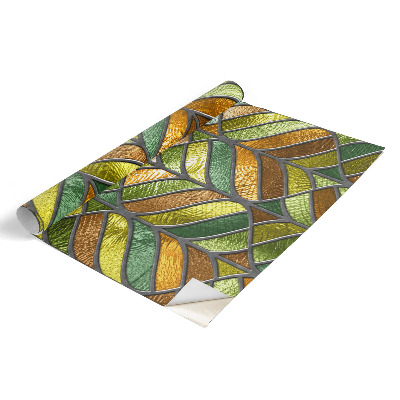 Nalepka na meble Witraż liście