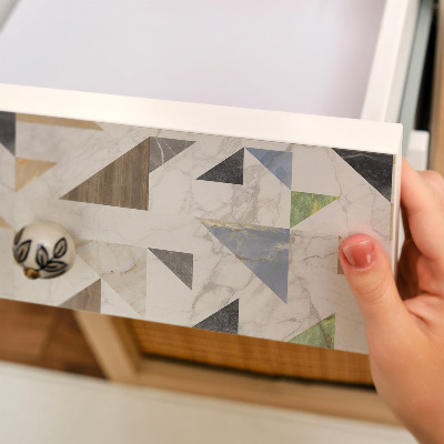 Folia meblowa Geometryczny wzór
