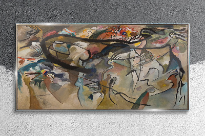 Obraz Szklany Kompozycję V Kandinsky
