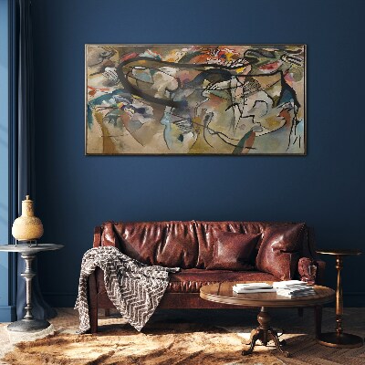 Obraz Szklany Kompozycję V Kandinsky