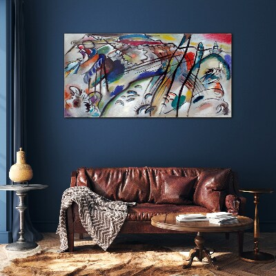 Obraz Szklany Abstrakcja Kandinsky