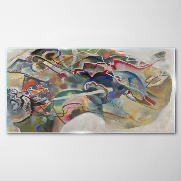Obraz na Szkle Abstrakcja Wasilij Kandinsky
