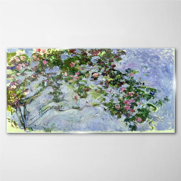 Obraz na Szkle Les Roses Claude Monet