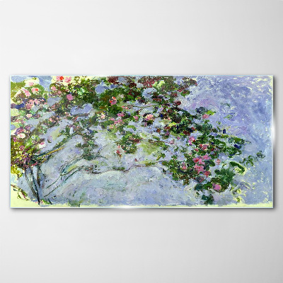 Obraz na Szkle Natura Kwiaty Claude Monet