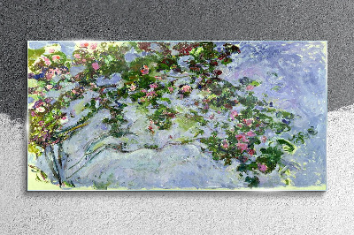 Obraz na Szkle Les Roses Claude Monet