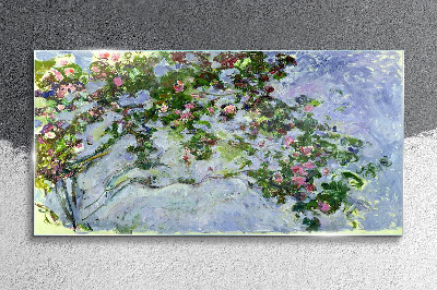 Obraz na Szkle Natura Kwiaty Claude Monet