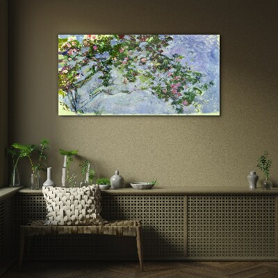 Obraz na Szkle Les Roses Claude Monet