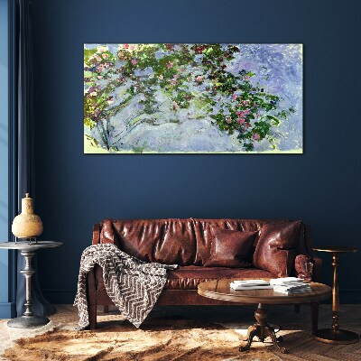 Obraz na Szkle Les Roses Claude Monet