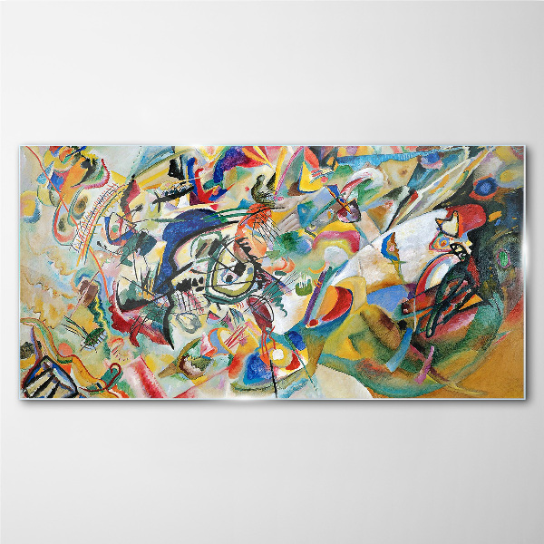 Obraz na Szkle Kompozycja VII Kandinsky