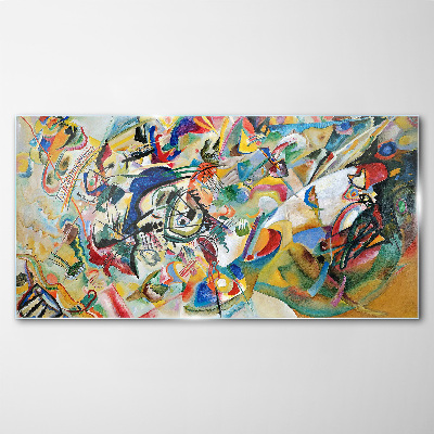 Obraz na Szkle Kompozycja VII Kandinsky