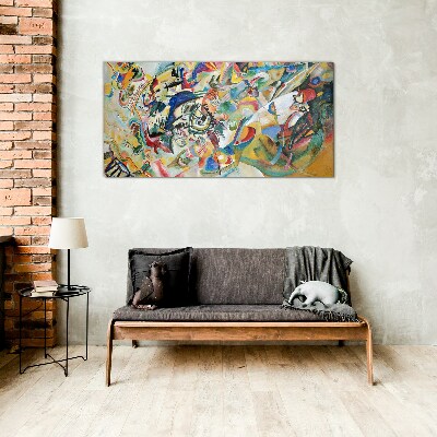 Obraz na Szkle Kompozycja VII Kandinsky