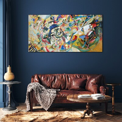 Obraz na Szkle Kompozycja VII Kandinsky