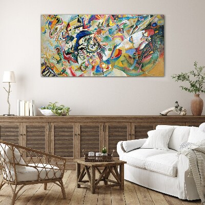 Obraz na Szkle Kompozycja VII Kandinsky