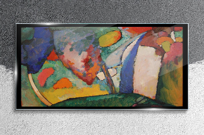 Obraz na Szkle Wodospad Abstrakcja Kandinsky