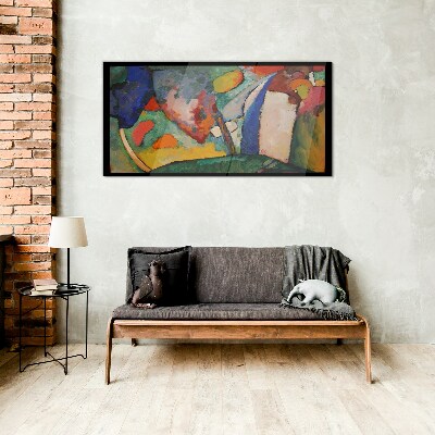 Obraz na Szkle Wodospad Abstrakcja Kandinsky