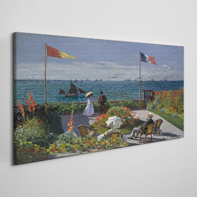 Obraz na Szkle Ogród Natura Sztuka Monet