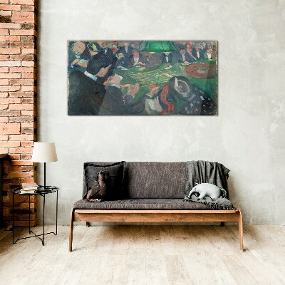 Obraz na Szkle Ruletka Edvard Munch