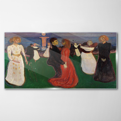 Obraz na Szkle dance of life Edvard Munch