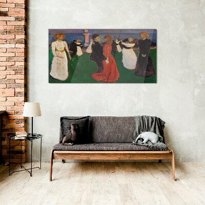 Obraz na Szkle dance of life Edvard Munch