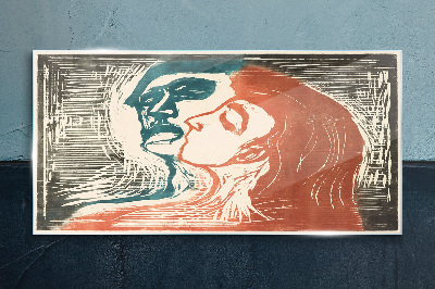 Obraz Szklany Postacie Abstrakcja Munch