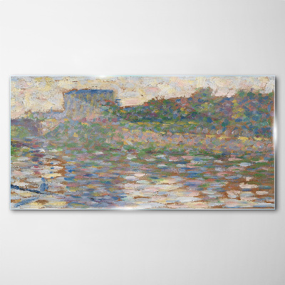 Obraz Szklany Refleksje na wodzie