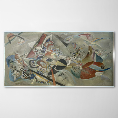 Obraz Szklany W Gray Wasilij Kandinsky