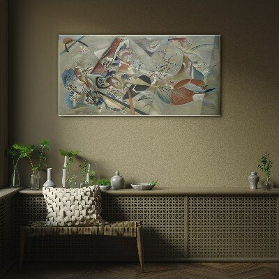 Obraz Szklany W Gray Wasilij Kandinsky