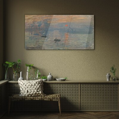 Obraz na Szkle Impresjonizm Sunrise Monet