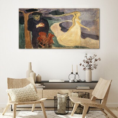 Obraz na Szkle Separacja Edvard Munch