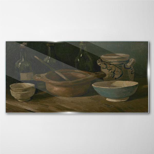 Obraz na Szkle Butelki Ceramika Van Gogh